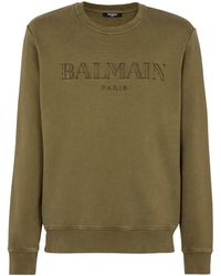 Balmain - Katoenen Sweater - Lyst