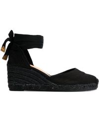 Castañer - Espadrilles À Talon Compensé - Lyst