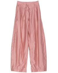 Thelatest - Billie Pleated Trousers - Lyst