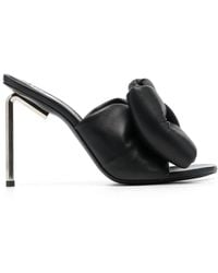 Off-White c/o Virgil Abloh - ? Allen Bow Leather Sandal - Lyst