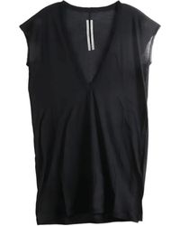 Rick Owens - Dylan V-Neck T-Shirt - Lyst