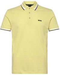 BOSS - Paddy Cotton-Piqué Polo Shirt - Lyst