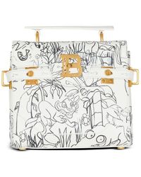 Balmain - X Disney B-Buzz Graphic-Print Bag - Lyst