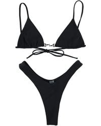 Swim By Di - Triangle-Cup Bikini Top - Lyst