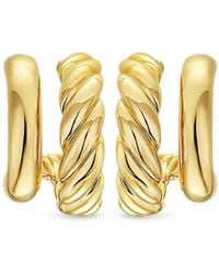 David Yurman - 18Kt Geelgouden Dy Mercer Oorbellen - Lyst