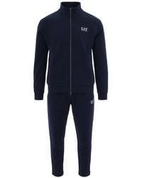 EA7 - Core Identity Logo-Print Tracksuit - Lyst