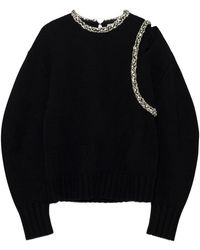 Jonathan Simkhai - Monroe Embellished Sweater - Lyst