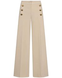 Seductive - Pantalones Palazzo Con Botones - Lyst