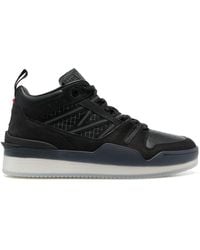 Moncler - Pivot Mid High Top Sneakers Black - Lyst