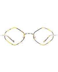 Eyepetizer - Leopard Brille Mit Geometrischem Gestell - Lyst