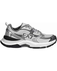 EA7 - Baskets À Logo Imprimé - Lyst
