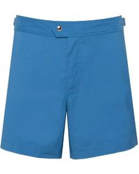 Tom Ford - Side-Buckle Swim Shorts - Lyst