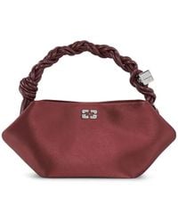 Ganni - Bou Satin Mini Bag - Lyst