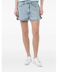 Rag & Bone - Drawstring Denim Shorts - Lyst