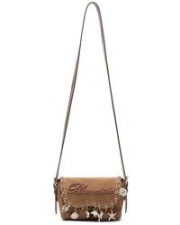 Blumarine - Charm-Detail Shoulder Bag - Lyst