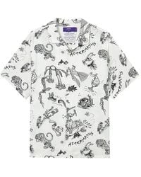 AFTERMATHS - Hemd Mit Print - Lyst