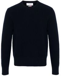 Thom Browne - Pull À 4 Bandes Signature En Intarsia - Lyst