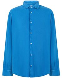 Fedeli - Long-Sleeve Button-Up Shirt - Lyst