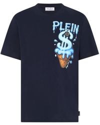 Philipp Plein - Round Neck T-Shirt Ice Cream Dollar - Lyst