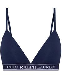 Polo Ralph Lauren - Logo-Underband Triangle Bra - Lyst