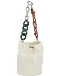 Plan C - Logo-Detail Bucket Bag - Lyst