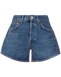 Agolde - Jeans-Shorts mit hohem Bund - Lyst