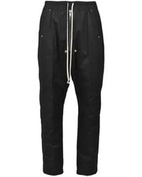 Rick Owens - Pantalon À Taille À Lien De Resserrage - Lyst