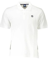 North Sails - Logo-Patch Short-Sleeve Polo Shirt - Lyst