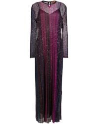 Missoni - Sequin-Embellished Pleated Maxi Dress - Lyst