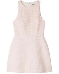 Sandro - Mini Tweed-Fabric Sequin-Embellished Dress - Lyst