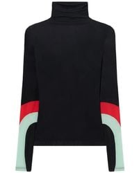 Off-White c/o Virgil Abloh - High-Neck Long-Sleeved Top - Lyst