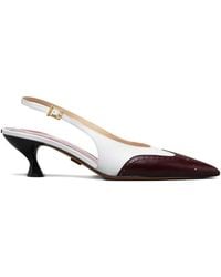 Thom Browne - Slingback-Pumps Mit Flügelspitze 50Mm - Lyst