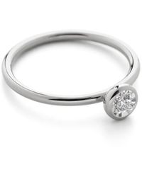 Monica Vinader - Solitaire Ring - Lyst