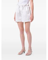 Agolde - Lydia Shorts Met Ruches - Lyst
