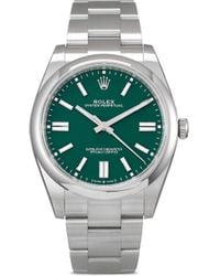 Rolex Reloj Oyster Perpetual de 41mm 2021 sin uso - Verde