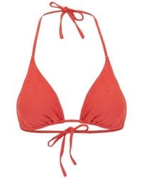 Polo Ralph Lauren - Logo-Jacquard Triangle Bikini Top - Lyst