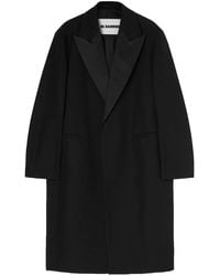 Jil Sander - Wool Tailored Coat - Lyst