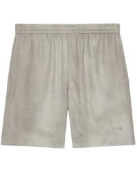 MSGM - Pantalones Cortos De Chándal Elásticos - Lyst