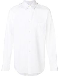 COMME DES GARÇON BLACK - Stud Shoulder Shirt - Lyst