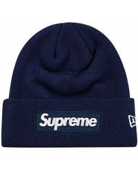 Supreme - X New Era Box Logo Beanie - Lyst