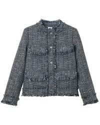 B+ AB - Jack Met Franje En Tweed-Effect - Lyst