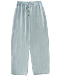 Studio Nicholson - Attis Drawstring Patch Pocket Trousers - Lyst