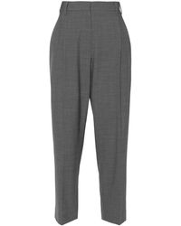Brunello Cucinelli - Pleated Tailored Trousers - Lyst