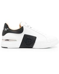 Philipp Plein - Lo-Top Hexagon Sneakers - Lyst