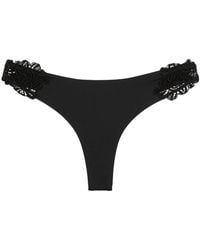 Ermanno Scervino - Floral-Lace Bikini Bottoms - Lyst