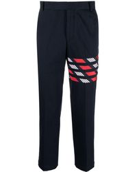 Thom Browne - 4-bar Stripe Tailored Trousers - Lyst