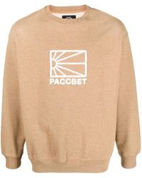 Rassvet (PACCBET) - Embroidered-Logo Cotton Sweatshirt - Lyst