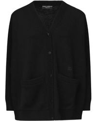 Dolce & Gabbana - Geknöpfter Cardigan mit aufgesetzten Taschen - Lyst