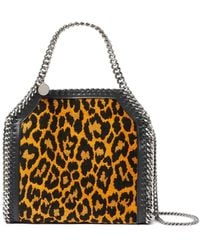 Stella McCartney - Mini Falabella Tote Bag Mit Leoparden-Print - Lyst