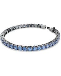Swarovski - Matrix Crystal-Embellished Tennis Bracelet - Lyst